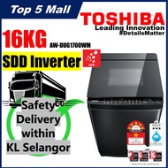 Toshiba 16KG SDD Inverter Washing Machine AW-DUG1700WM (SS) Washer Mesin Basuh 洗衣机