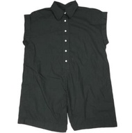 ADAM ET ROPE 24SS 高級永續襯衫連身衣 GAY04090 均碼黑色連身褲 [二手] [ADAM ET ROPE]