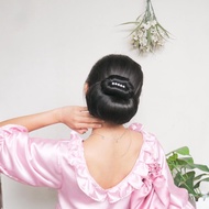 NadiSSE Pearl Hair Bun, Pearl Hair Bun, Hair Comb, Pearl Bun, Instant Bun, Practical Hair Bun/