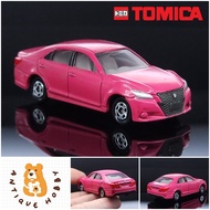Used TOMICA 1/64 Diecast Car: TOYOTA CROWN ATHLETE Pink