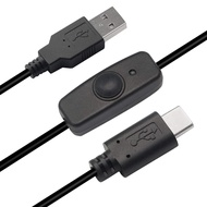 PNGKNYOCN Raspberry Pi Power Switch, 3.9FT with Indicator Light Raspberry Pi 4 Power Switch Type A t