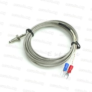 Nevʚ ɞ 0-600℃ Waterproof K-Type 2M Thermistor Accuracy Temperature Sensor Wire Cable Probe For Ice B