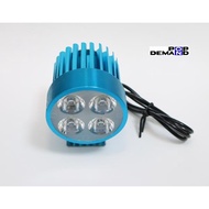 ◆即日発送◆汎用 青 4連 LED フォグランプ 車外灯 AXIS90 AXIS90 プロフット AXIS トリート AXIS Z