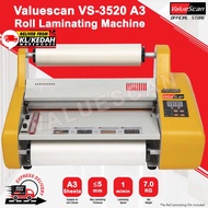 Valuescan VS-3520 A3 Roll Laminating Machine / Laminator with 4 rollers