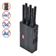 (อาชีพ Diy) Gsm/cdma/dcs/pc/ 3G/4G/โทรศัพท์ Wifi เครื่องตัดสัญญาณโทรศัพท์มือถือโทรศัพท์ /Jammer/isolator ความคุ้มครอง: 20เมตร (JAX-121A-6D)