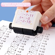 ka ba xiong | 1-100 Addition Subtraction 9x9 Multiplication Table Practice Teaching Stamp