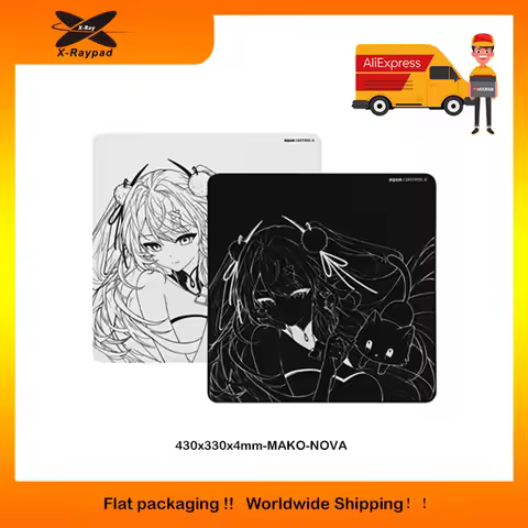 430x330x4mm X-Raypad Aqua Control II Gaming Mouse Pads - MAKO (VOID&NOVA)