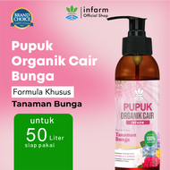 INFARM - Pupuk Organik Cair Tanaman Bunga 100 ml POC Kompos Melebatkan Bunga Pupuk Infarm Nutrisi Ta