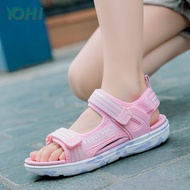 YOHI sports sandal slippers for children kids beach shoes for girls 5 to 6 7 8 9 10 11 12 13 14 15-16 yrs year years old teens girl outdoor Anti slip beach shoe Casual kids sho size sport sandals