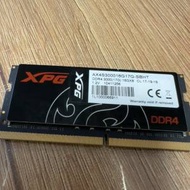 XPG 3000 ddr4 16gb x 1 = 16gb 只得一...