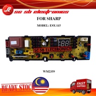 ESX115 SHARP WASHING MACHINE PCB BOARD WM2359 BOARD MESIN BASUH PCB MESIN BASUH