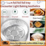 🚚【SG spot】Foil trays specifically designed for air fryers, foil boxes for ovens, and aluminum foil containers for bakin