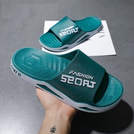 Rumahkaki - Sandal Selop Sport Pria / Sendal Slip On Terbaru Import Korean Style / Sandal Slide Laki