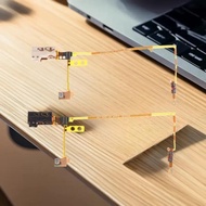 [MAKY] For IPod Nano 5 5th Gen  White Headphone Audio Ja Hold Switch Microphone Module Flex Cable Re