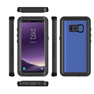 360 Degrees Full Body Protective Shell Samsung Galaxy S8 Plus Waterproof Case Shockproof Cover Galaxy S8+ Drop-proof Casing