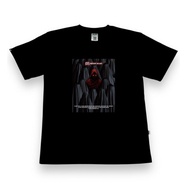 Tshirt Black Dominate 100% Cotton BCI