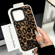 American Leopard Print Suitable for Apple 16PROMAX Phone Case iPhone15 Design Level 14 13 Soft Case 