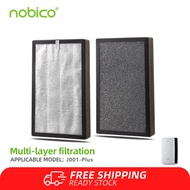 Nobico J001-Plus Air Purifier For Home & Room With UVC Germicidal  CADR 340m³/h  Effective Area 60 s