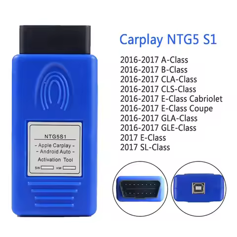 NTG5S1 CarPlay OBD2 Car Activation Tool Car OBD Activator Fit forBenz NTG5S1 A/B/CLA/GLA/GLE/CLS Ser
