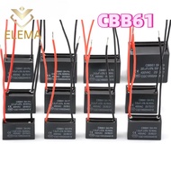 CBB61 range hood Starting Capacitor 450V 0.8UF-20UF 1UF 1.5UF 2.5UF 3UF 4UF 5UF 6UF 7UF 10UF 16UF 18