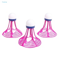 Pisand  3Pcs Windproof Badminton Balls Outdoor Student Sports Training Shuttlecocks