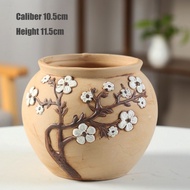 Pot Bunga Besar Bahan Keramik Dengan Ventilasi