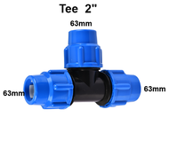 (40mm—63mm)poly pipe fitting Poly Pipe Connector PE Compression Fittings PE Coupling Tee PE compress