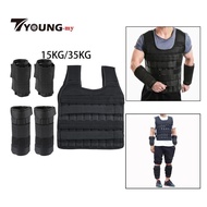 Empty Weight vest weight bracelet leg weight accessories jacket vest strength training