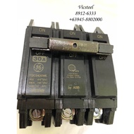 GE Circuit Breaker TQC 3 pole / 3 phase 15 amp to 100 amp
