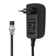 Mixing Console Mixer Power Supply AC Adapter 15V/48V 0.23A Universal 4-Pin Connector for 16 Channels