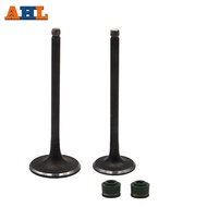AHL 1 Pair Intake & Exhaust Valve Kit Valve Stem Seals For Suzuki DR200 1986-2017 DF200 1996-1999 RV
