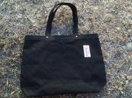 日本製 京都LV 一澤帆布 信三郎帆布 手提袋 布包 黑色 手拿包 側背包 手提包 輕便型