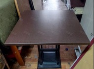 2.5尺木心板餐桌 圓桌 室外桌  工作桌 咖啡桌 戶外 休閒 桌椅 四方桌
