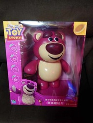 迪士尼 皮克斯 熊抱哥 草莓熊 大型 存錢筒 玩具