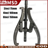 Treker 3-Inch 3-Jaw Bearing Puller – Heavy-Duty Gear Puller with Magnetic Key & Wrench 3-Arm Design 