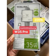 Genuine Winlink C-pin 35W fast charger (W35 pro)