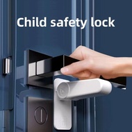 Infant Safety Door Handle Lock ABS Anti-opening Handle Lock Door Lock Protects Infant and Child Safety Door Handle Lock