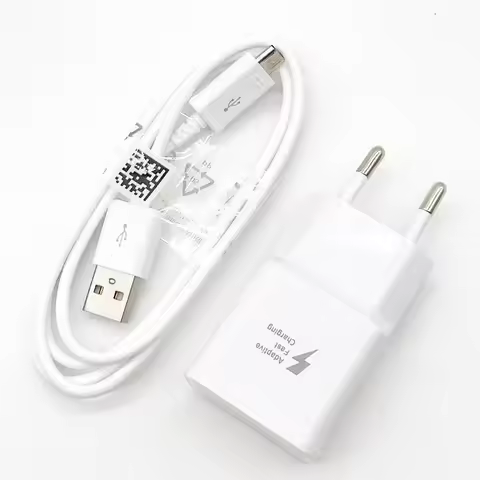 SAMSUNG 15W Quick Charge Charger For Galaxy S7 S6 Edge A7 J9 J7 J8 Plus A02 M10 &1/1.5 M Micro USB C