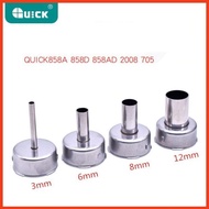 Quick torch 2008, 858D, 858A, 705, 861DX, 858D+ (3,6,8,12mm)