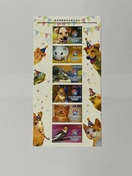 Hong Kong Post 香港郵政 2021 年 100th Anniversary 2021 SPCA (HK) 香港愛護動物協會100周年紀念 Special Stamp Sticker 珍藏