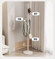 白色樹枝造型落地衣帽架