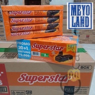 SUPERSTAR TRIPLE Chocolate 1 BOX contains 8 Packs of Mayora Chocolate Wafers Triple Chocolate 1 SUPE