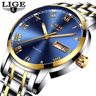 Lige/lg9846 Quartz Watch Business Waterproof Watch