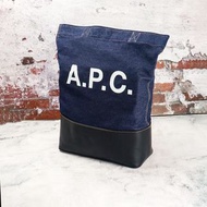 A.P.C. 牛仔布托特包 | 經典百搭大容量托特包