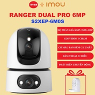IMOU Ranger Dual Pro 6MP Indoor Binocular Camera - S2XEP-6M0S I Color Night Vision I Dual Lens
