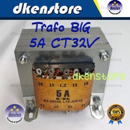 Trafo BIG 5A CT32V Murni 5ampere CT 32Volt