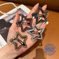 Cute Star Hairpin Girls Snap Clip Hair Accessories V8