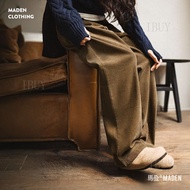 IBUY American Corduroy Pants - Balloon Pant Design for Autumn