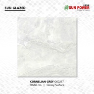 Keramik Lantai Body Putih Glossy - Cornelian Series 60x60 | Sun Power