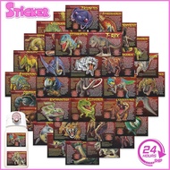 60PCS Prehistoric Extinct Animals Stickers Waterproof Dinosaur Sticker for Kids Cartoon Sticker